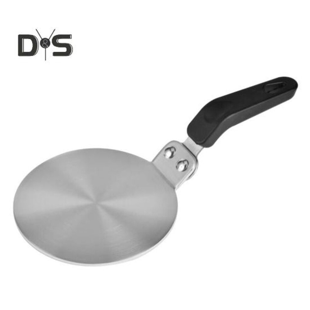 (as the picture, 20cm) Gas Stove Heat Diffuser Plate 5.1/7.8 Inch Round Thermal Conductive Induction Adapter with Anti-Scalding Handle for Even Heat Distribution Cookware