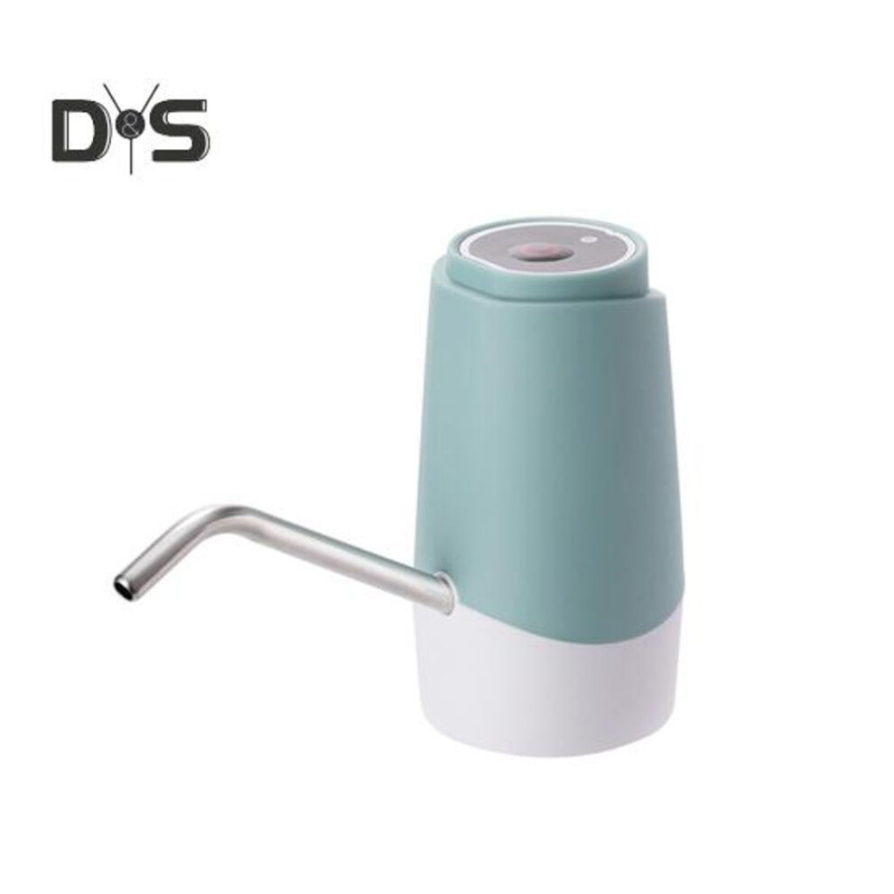 (blue) Water Dispenser Pump One-touch Operation Leakproof Universal Compatibility Simple Installation Electric Usb Charging Automatic Water Pump