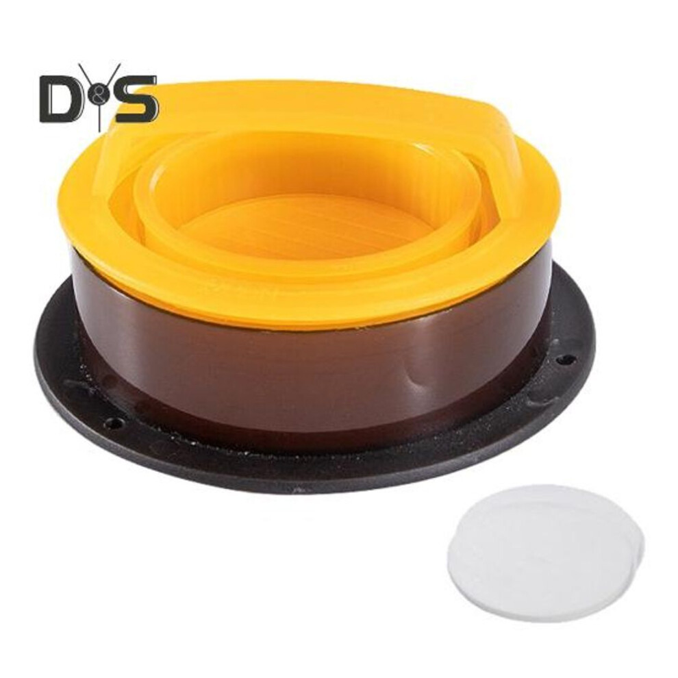 (yellow, B) Hamburger Press Patty Maker Meat Press For Burger Patties Easy To Clean Hamburger Patty Mold Essential Tool Reusable Bbq Gift For Family Friend