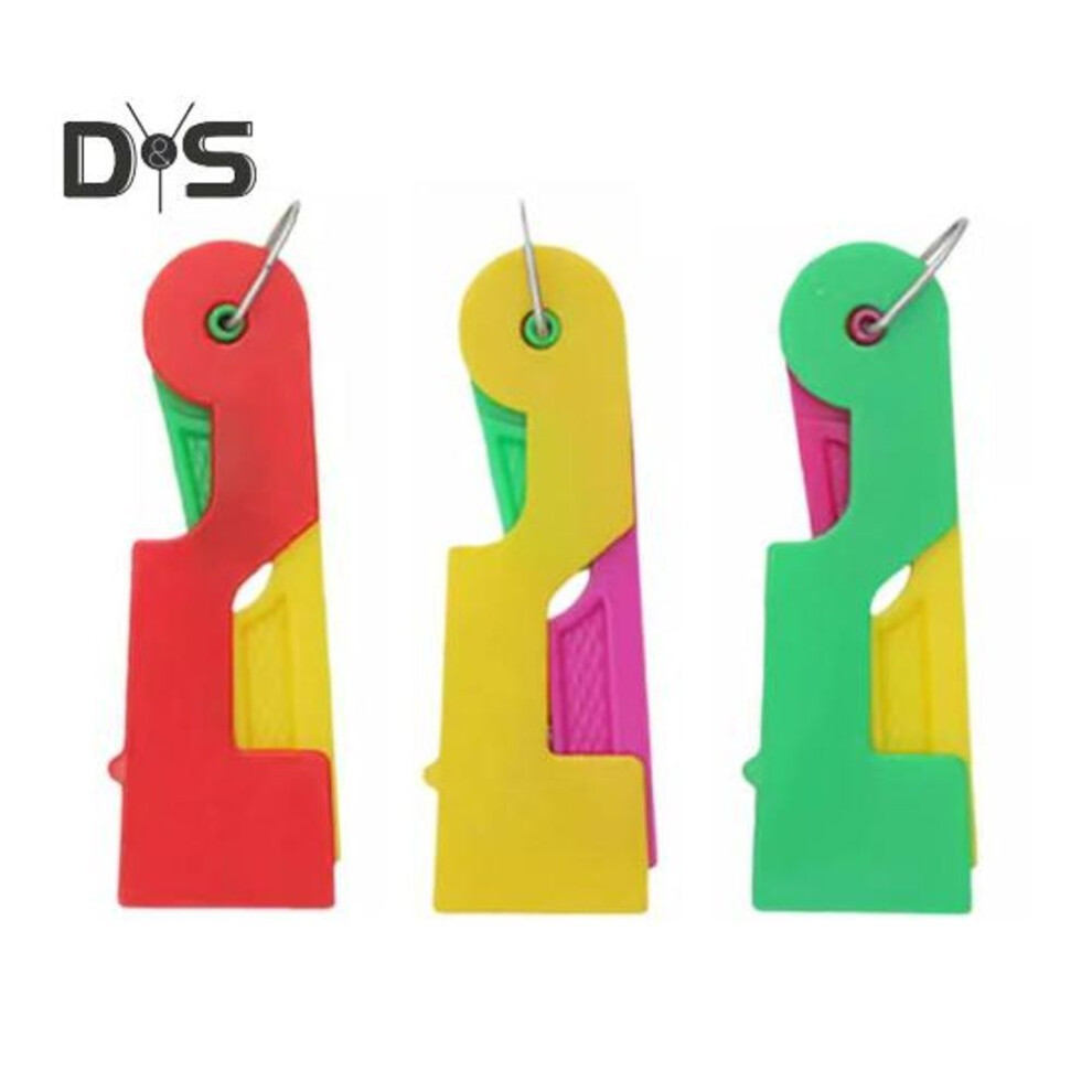 (as the picture, 1pc) 1/3/5/8pcs Automatic Needle Threader Plastic Needle Threading Aid Hand Sewing Accessories For Embroidery Stitch Craft