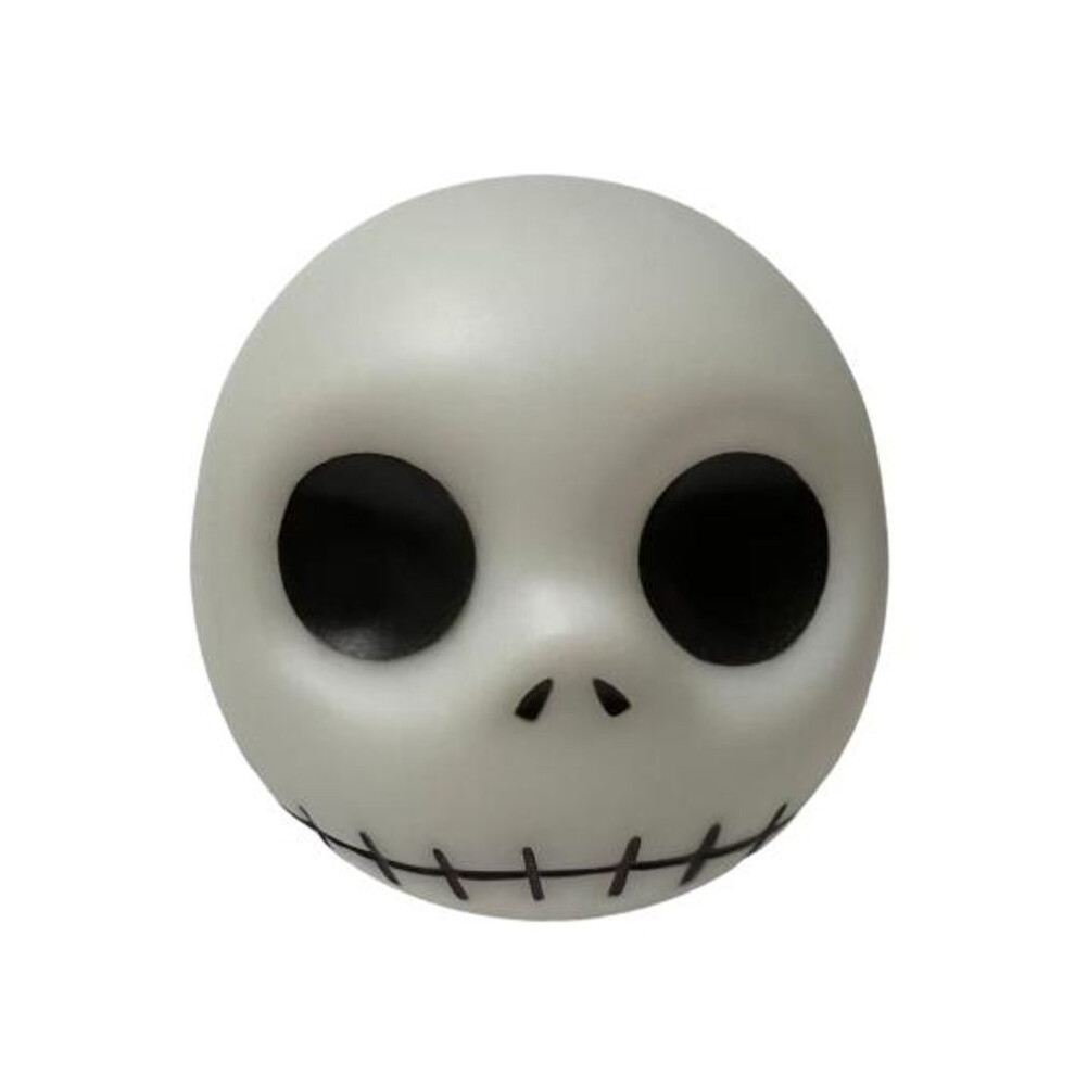 Halloween Ghost Head Piggy Bank Spooky Vinyl Money Box Coin Cash Container Kids Adults Money Saving Case Jar Holiday Desktop Decoration