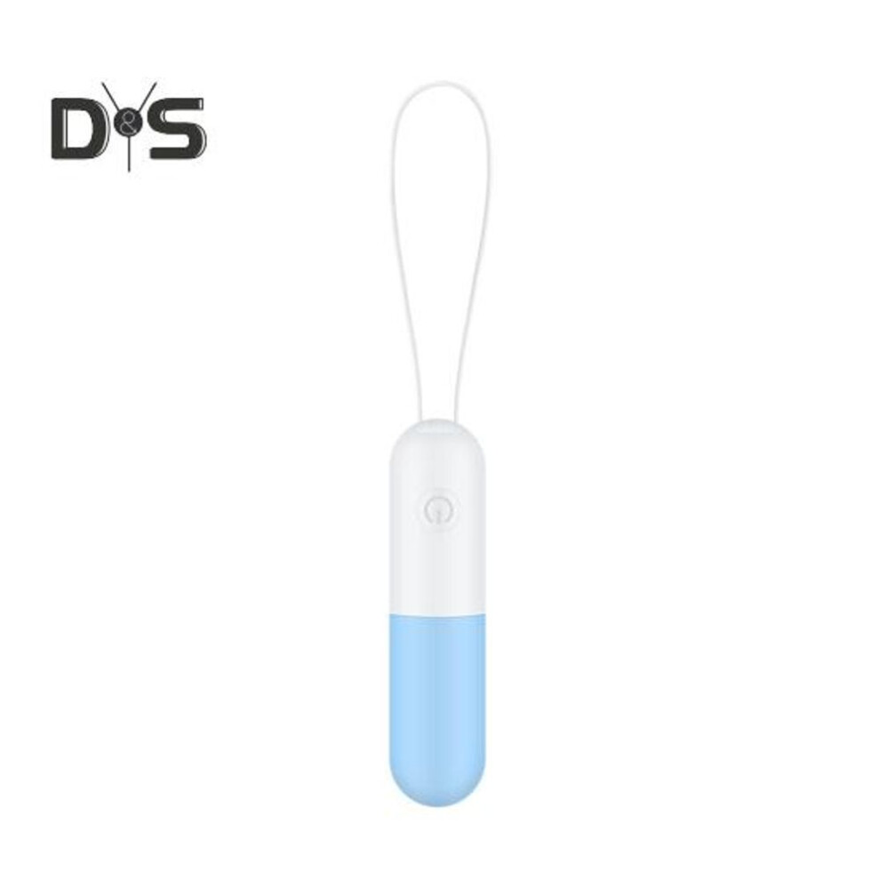 Mini Electric Massager Capsule Shaped Waterproof Massager with 10 Vibration Modes USB Rechargeable Personal Massager for Stress Relief