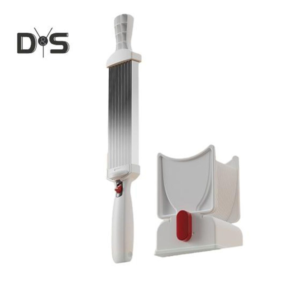 (white) Freshness Meat Slicer Cleaver Adjustable Thickness Manual Meat Slicer Portable Kitchen Tool For Jerky Beef Hot Pot