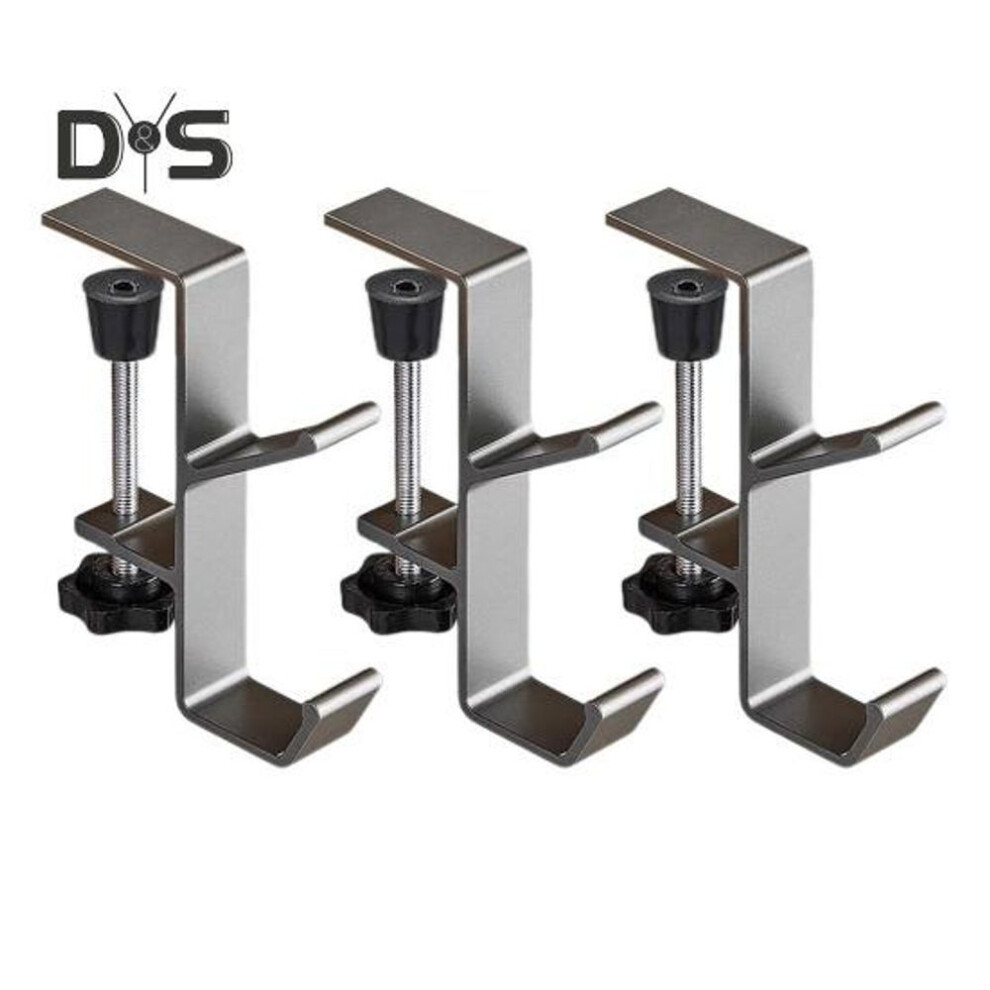 (grey) 3pcs Stocking Mantel Holders Garland Hooks 20lbs Load Capacity Simple Installation Garland Fireplace Stocking Hangers