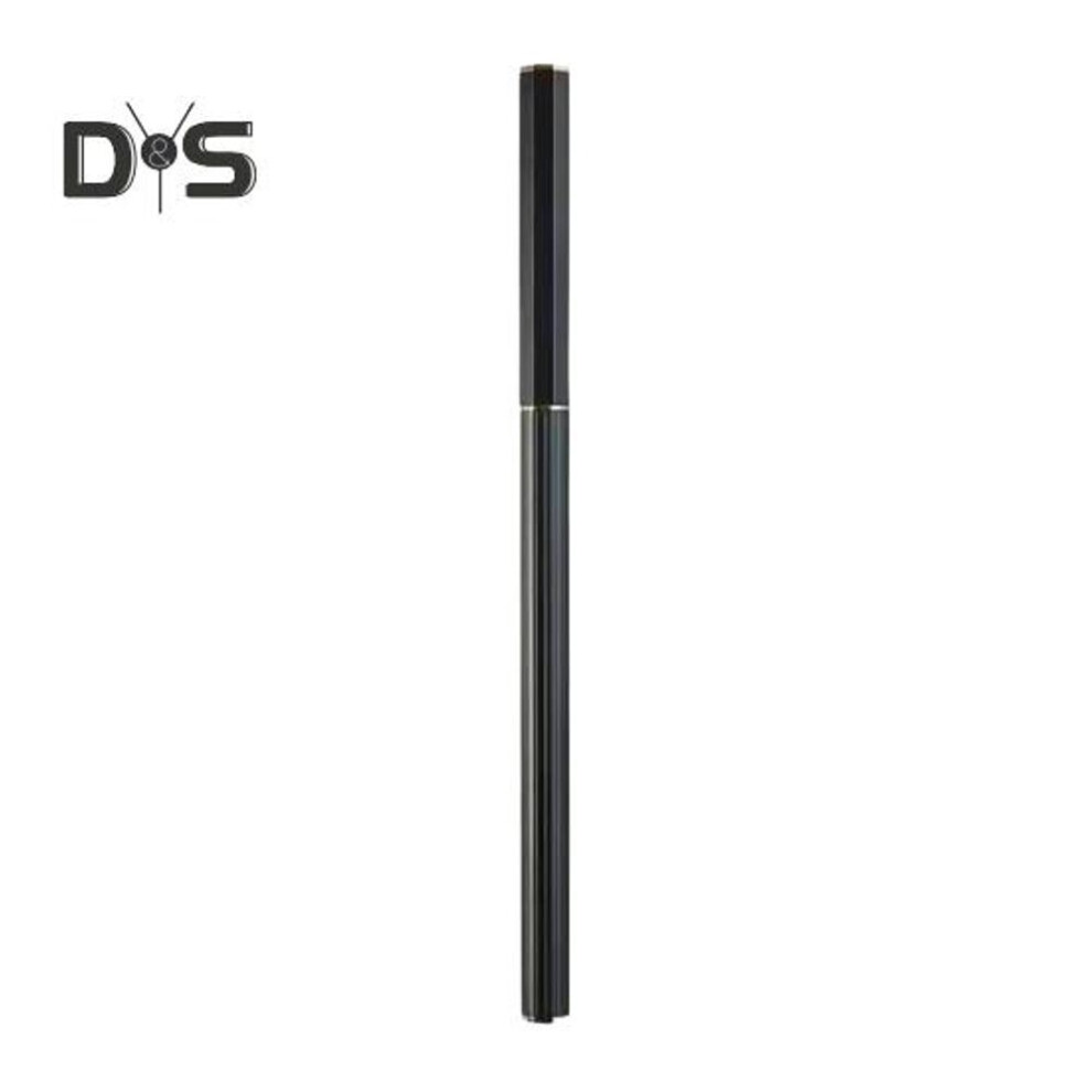 (black) Portable Fountain Pen Waterproof Fade-Resistant Permanent Ink Writing Pen Reusable Refillable Permanent Ink Pen