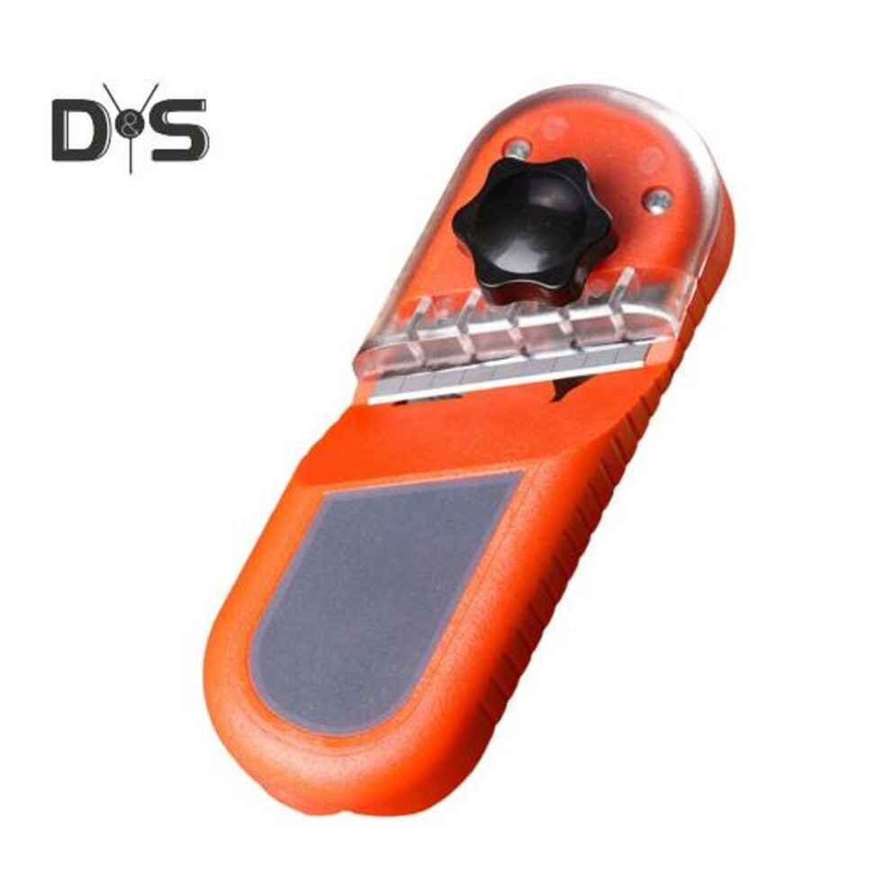 (as the picture, A) Drywall Chamfer Tool Plasterboard Fast Cutter Compact Design Portable Efficient Gypsum Board Angle Planer Trimming Tool