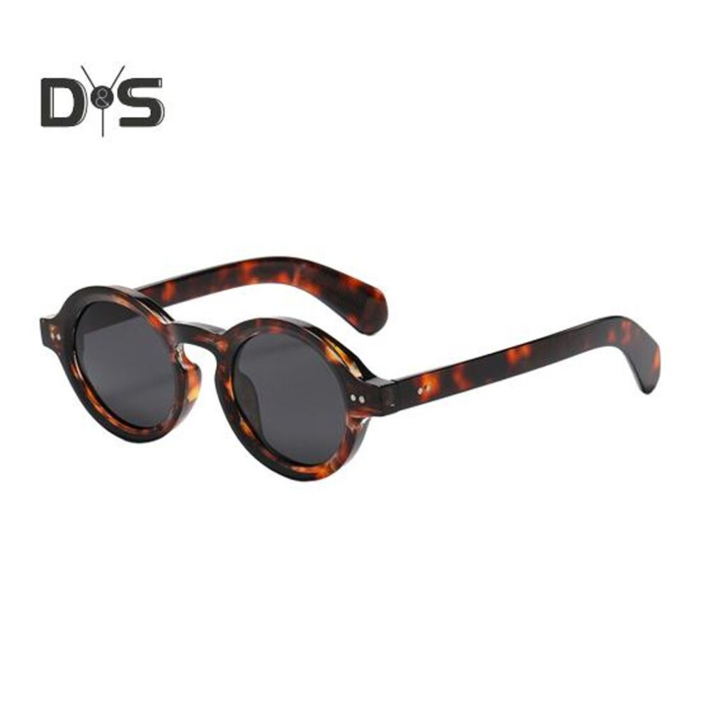 (as the picture, E) Polarized Sunglasses Uv Protection 90s Retro Style Windproof Unisex Spectacles Round Lens Block Sunlight Vacation Beach Spectacles Outdoor Eyewear