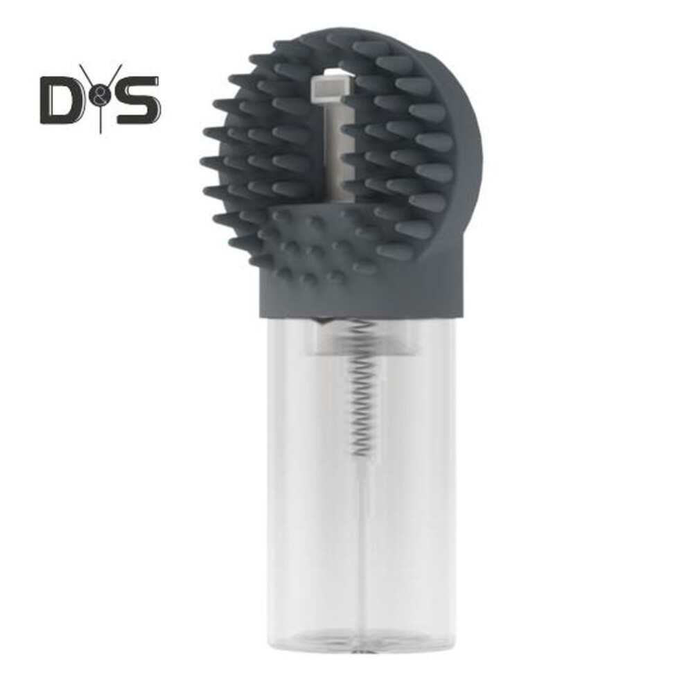 (grey) Dog Bath Brush Silicone Pet Shower Massage Brush Dog Grooming Scrubber Shampoo Bathing Comb For Long Short Haired Cats Dogs