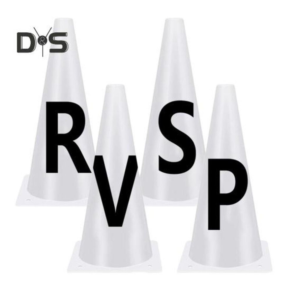 (as the picture, 4pcs) 4/ 8 Pcs Dressage Cones Stackable Equestrian Training Cones Set With Letters Sign Easy Setup Dressage Cones For Equestrian Practice Events