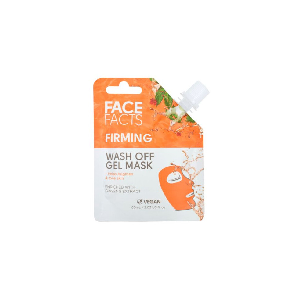 Fabfinds Face Facts Firming Wash Off Gel Face Mask 60Ml