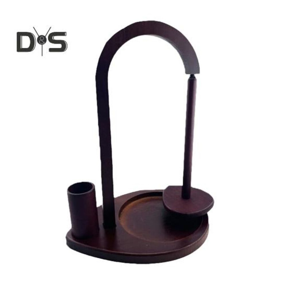 (as the picture, B) Wooden Yarn Holder Rotating Yarn Ball Dispenser Stand for Crocheting Knitting Yarn Organizer Spinner for Knitting Lovers Grandma Mom