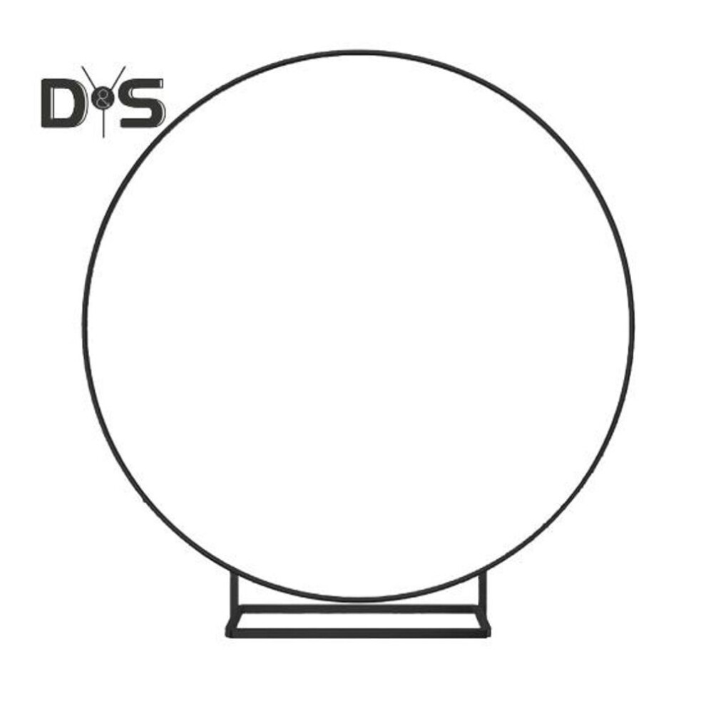 (black) Multi-use Metal Floral Hoop Golden Craft Excellent Craft Hoops For Making Wedding Wreath Decor