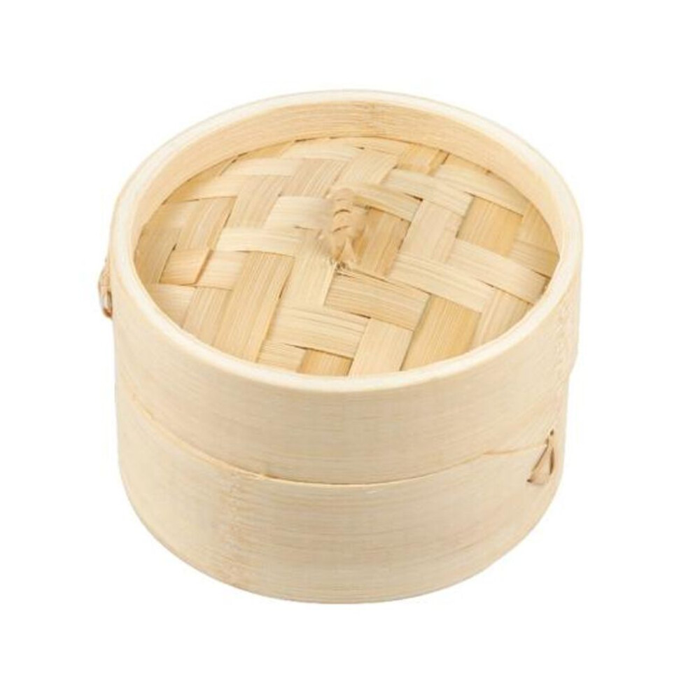 (as the picture, 11.5cm) Ventilation Wood Bamboo Steamer with Lid Wedding Supplies Steamer Basket Kitchen Tool