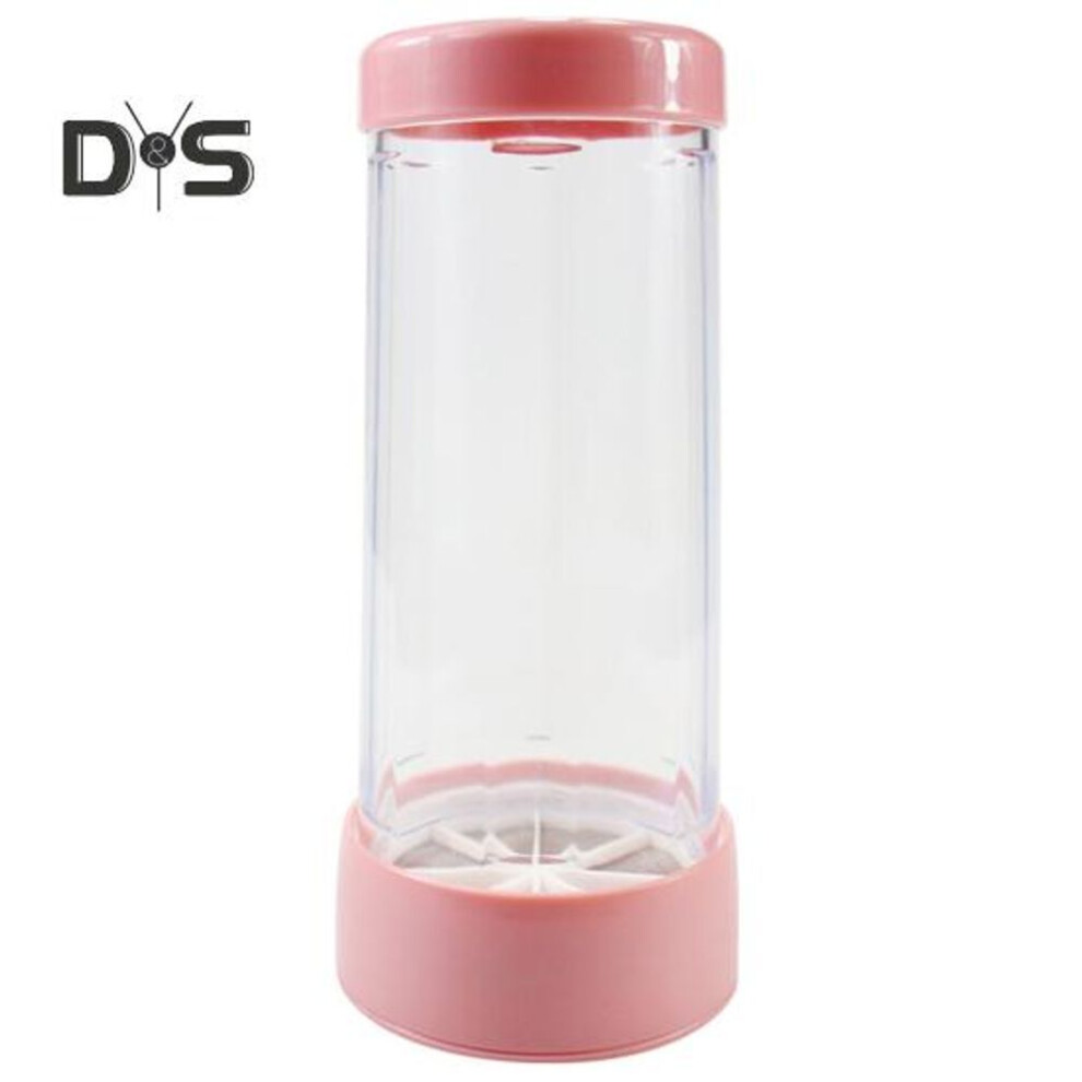 Flour Sieve Uniform Mesh Safe Baking Tool Handheld Rotating Transparent Sugar Shaker Dispenser