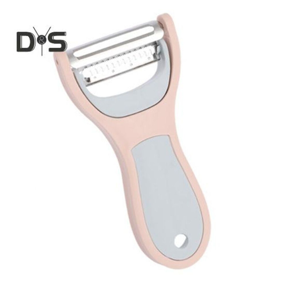 (pink,blue) Comfortable Grip Potato Peeler With Hanging Hole Durable Sharpened Potato Peeler