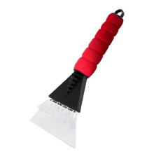 (red) Convenient Defrosting Scraper Non-scratching Durable Car Winter Snow Shovel