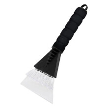 (black) Convenient Defrosting Scraper Non-scratching Durable Car Winter Snow Shovel