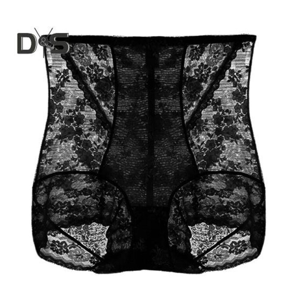 (black, XL) Women Panties Seamless High Waist Thin Lace High Elasticity Good Breathability Butt-lifted Slim Fit Thin Quick Dry Casual Sport Underpants Lady Briefs