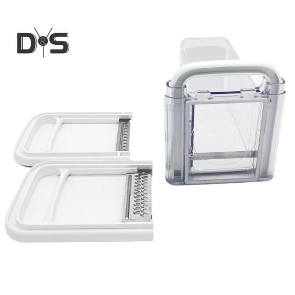 Stainless Steel Cheese Slicer With Handle 4 In 1 Multifunction Butter Cutter Grater Chopper Slicing Tool Storage Box Container Kitchen Supplies