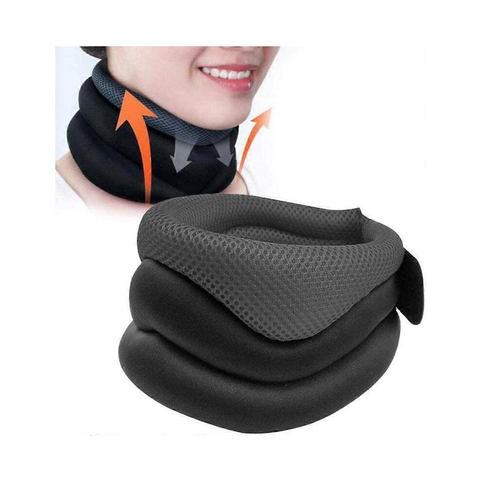 Neck Support Brace Adjustable Cervical Collar Comfortable Portable Neck Support