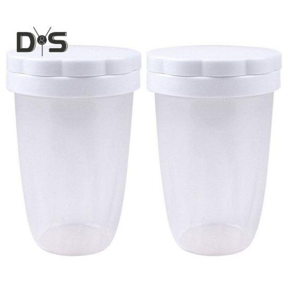 (2pcs) 1/2/3pcs Baking Powder Sugar Shaker With Lid Moisture Proof Flour Pepper Sifter Dredge Cinnamon Powder Cocoa Flour Plastic Shaker Bbq Spice Shaker
