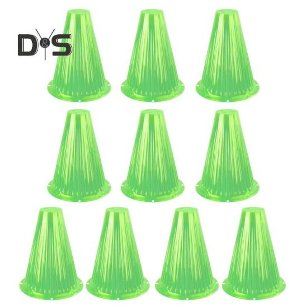 (transparent, 10pcs) Garden Plants Cloches Transparent Plants Mini Greenhouse Reusable Bell Plant Protector with Rotary Vent Cover for Flowers Vegetables Seedlings