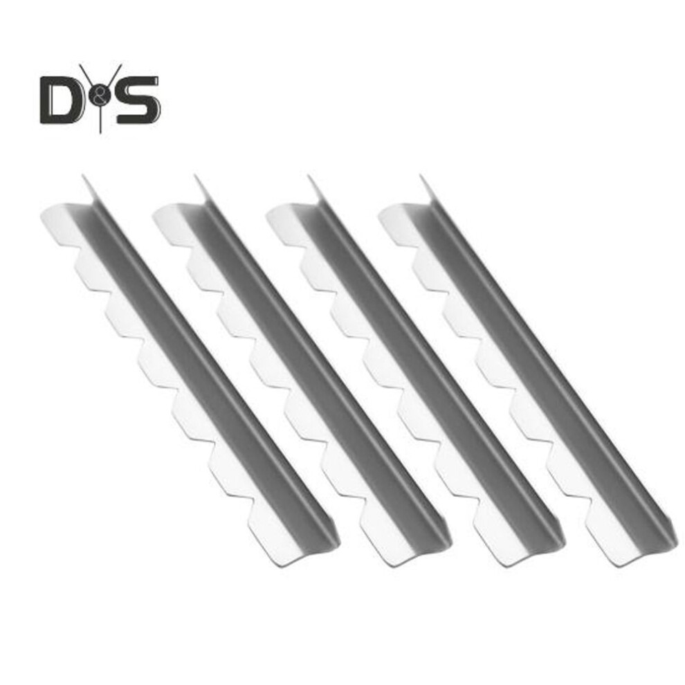 4Pcs/Set Solid Skewer Holder Stainless Steel Durable BBQ Grilling Shish Kabob Storage Stand