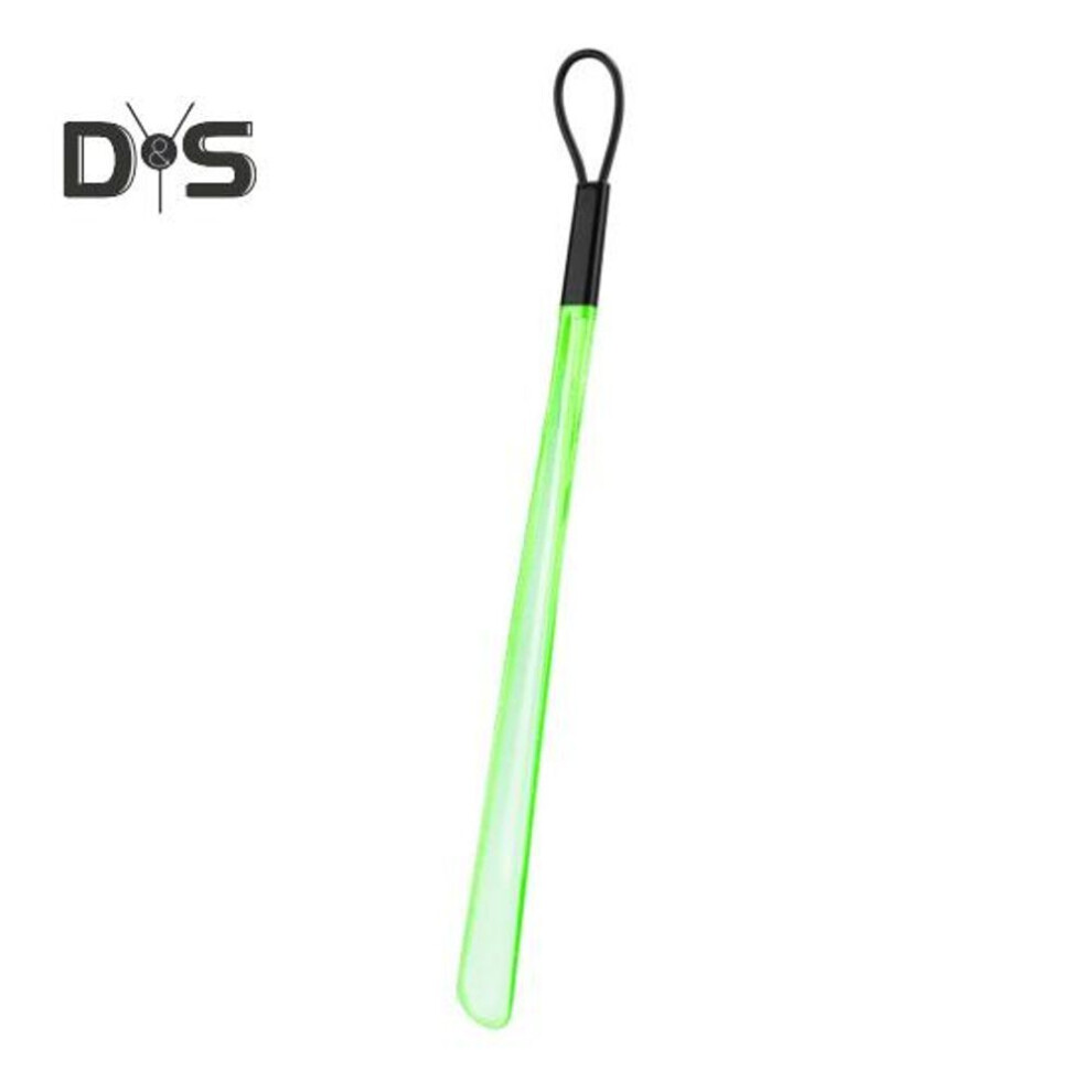 (green) Long Handle Shoe Horn with Hanging Loop Pregnant Women Men Kids Seniors Boots Casual Sports Shoe Lifter Helper Long Dressing Stick Aid