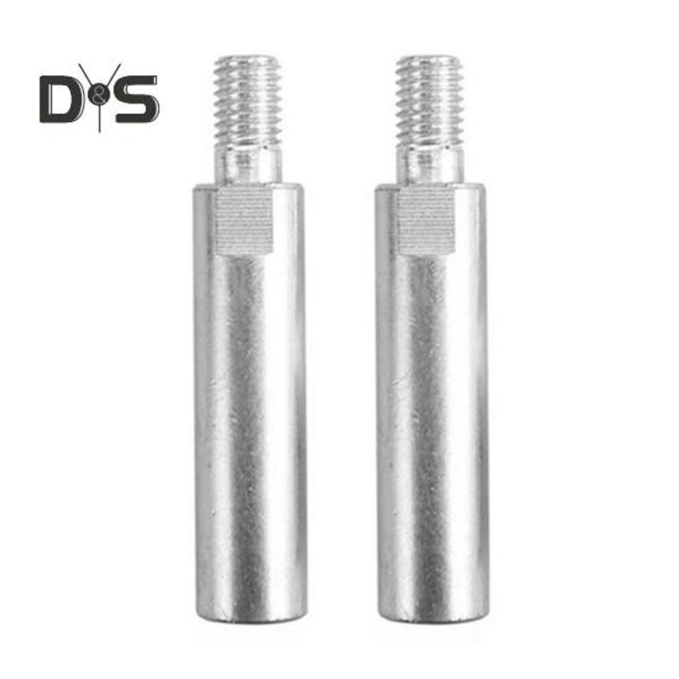 (as the picture, 2pcs) 1/2/3Pcs Angle Grinder Extension Rod Rustproof Corrosion Resistant Stable Connection Polishing Machine Adapter Lever Angle Grinder Extension Pole