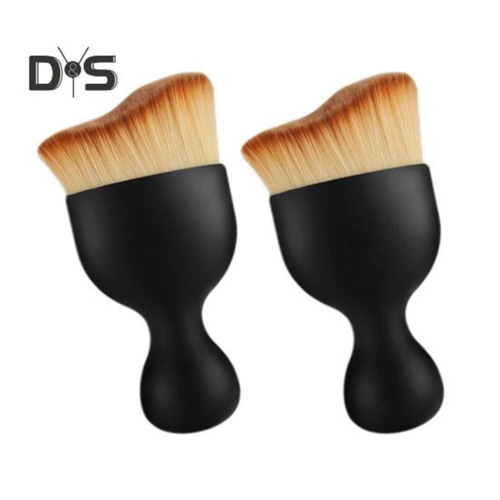 2 Pcs Mini Keyboard Brushes PP Handle Air Conditioner Outlet Dust Removal Auto Center Console Cleaning Tool for Home Car Gap Small Space