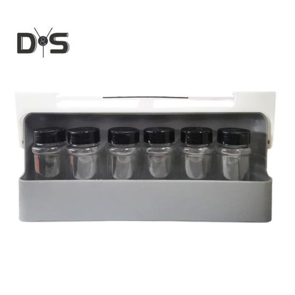 (as the picture, Sets) Kitchen Spice Rack Wall-mounted Spice Organizer Plastic Seasoning Bottle Holder Pantry Organization Rack For Home Kitchen Dining Room