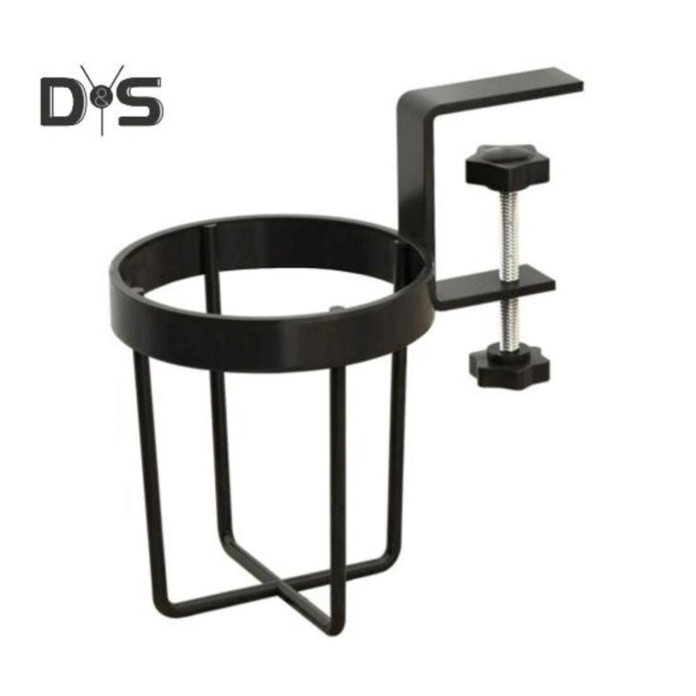 (black) Gyroscopic Cup Holder Tabletop Cup Holder Self Leveling Cup Holder Clamp Beverage Storage Rack for Coffee Cans