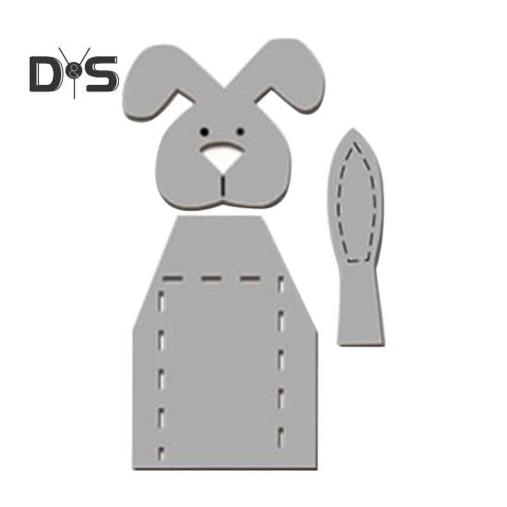 (as the picture, 12Inch) Easter Basket Template Reusable Acrylic Rabbit Template Bunny Bag Diy Template For Making Easter Basket Easter Egg Hunt