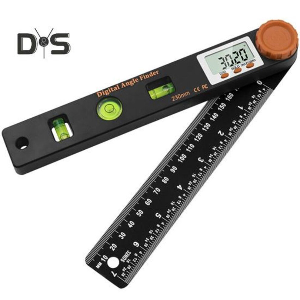 Spirit Level High Precision Lcd Display 4 In 1 Digital Angle Level Meter Household Accessories