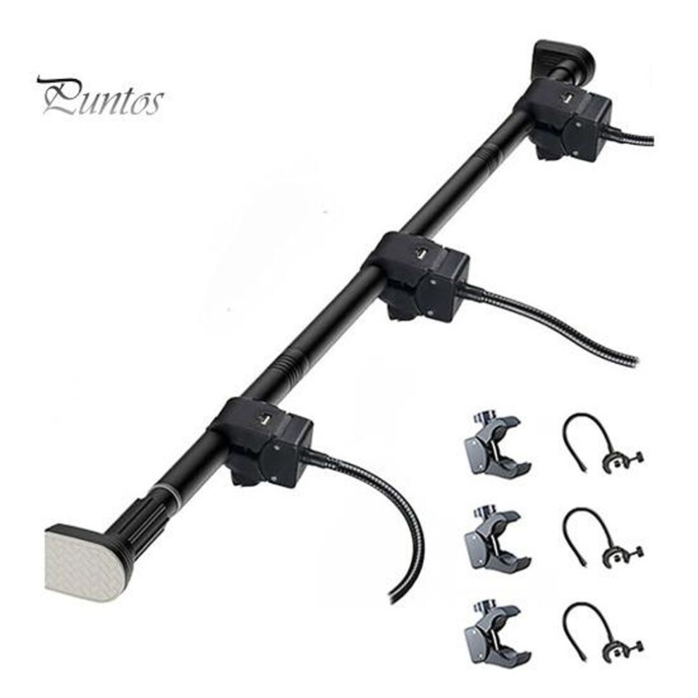 Telescopic Garland Hanger Adjustable Easy To Install Damage-free Heavy-duty Christmas Decoration Holder Wreaths Hook