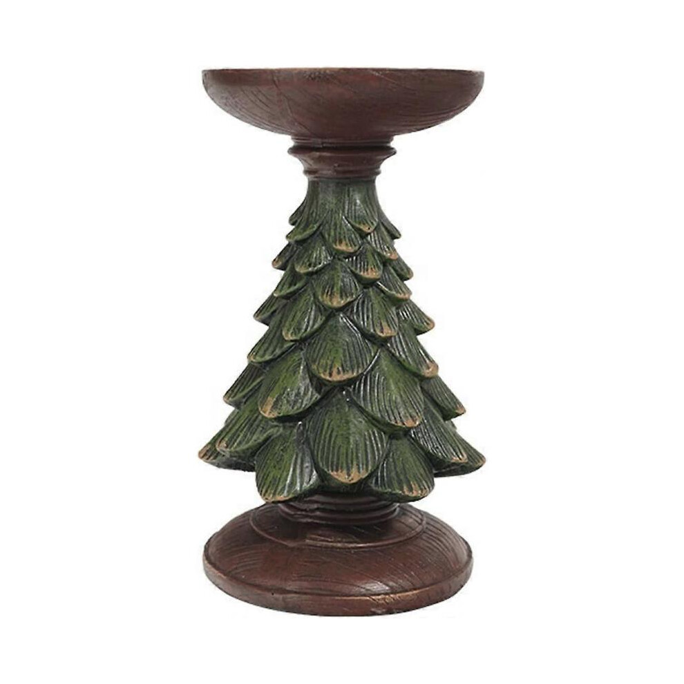Christmas Tree Candlestick Home Living Room Entrance Desktop Holiday Atmosphere Decorations,S
