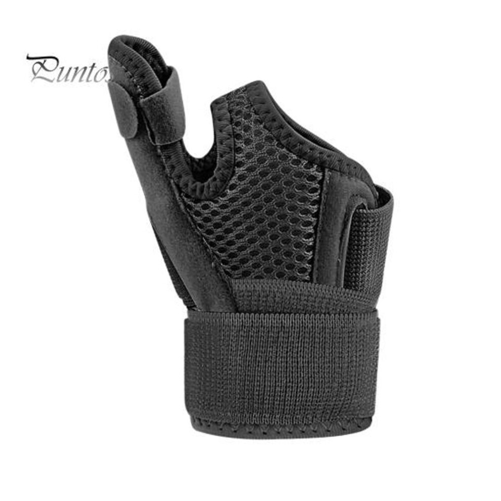 (black) Wrist Brace Adjustable Wrist Compression Strap Elastic Wrist Wrap Support for Carpal Tunnel Pain Relief Arthritis Tendonitis