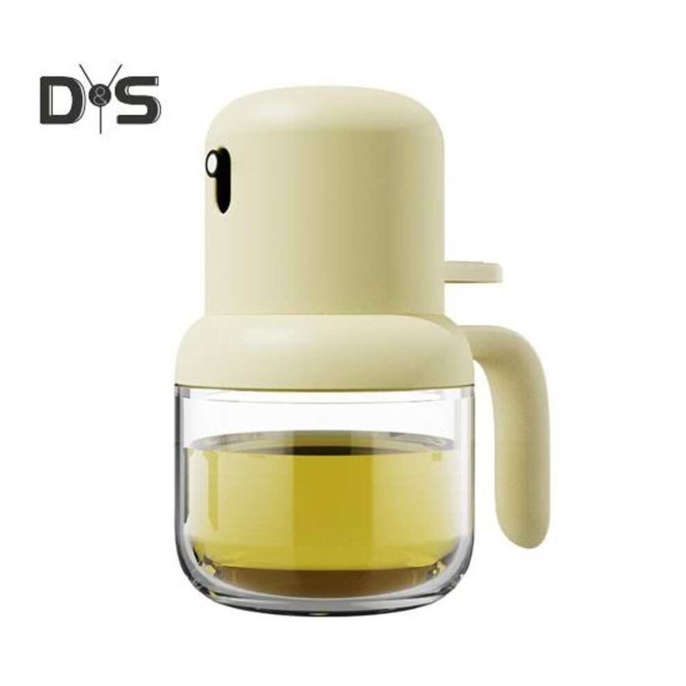 (yellow) 180ml Oil Sprayer Food Grade Transparent Olive Oil Spray Bottle Kitchen Gadgets For Baking Grilling Cooking