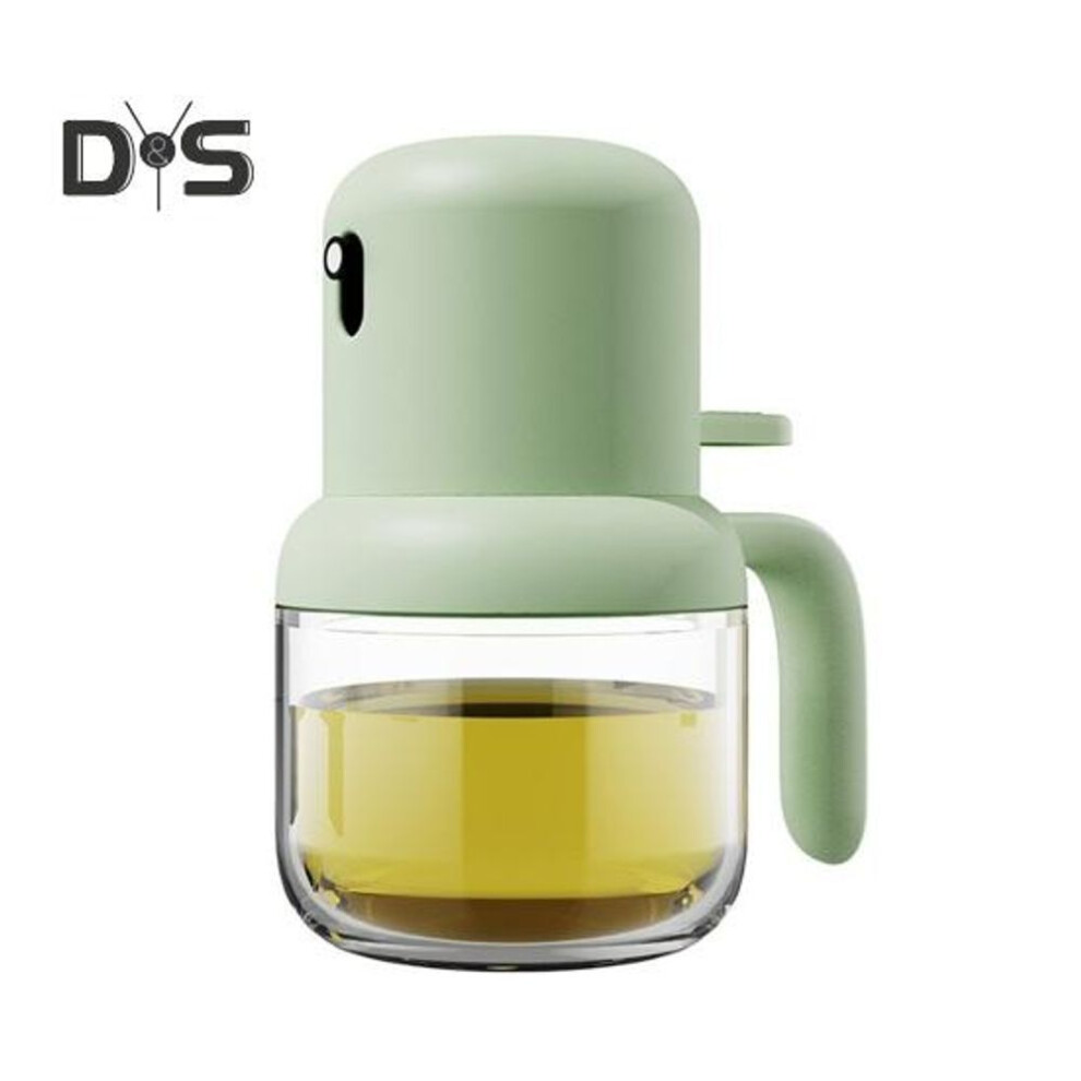 (green) 180ml Oil Sprayer Food Grade Transparent Olive Oil Spray Bottle Kitchen Gadgets For Baking Grilling Cooking