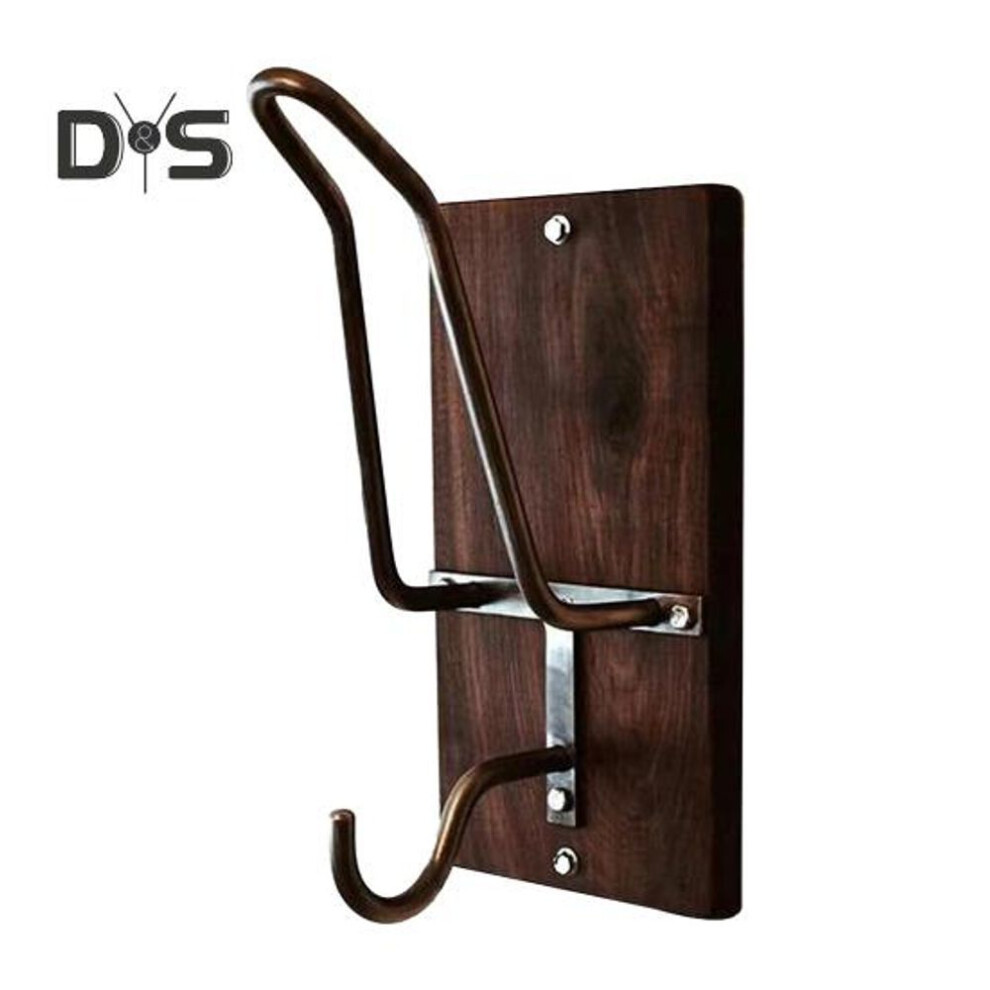 (as the picture, A) Motorcycle Helmet Rack Helmet Display Hanger Stand Strong Load-bearing Wall Mount 180-degree Rotation Metal Bike Helmet Holder