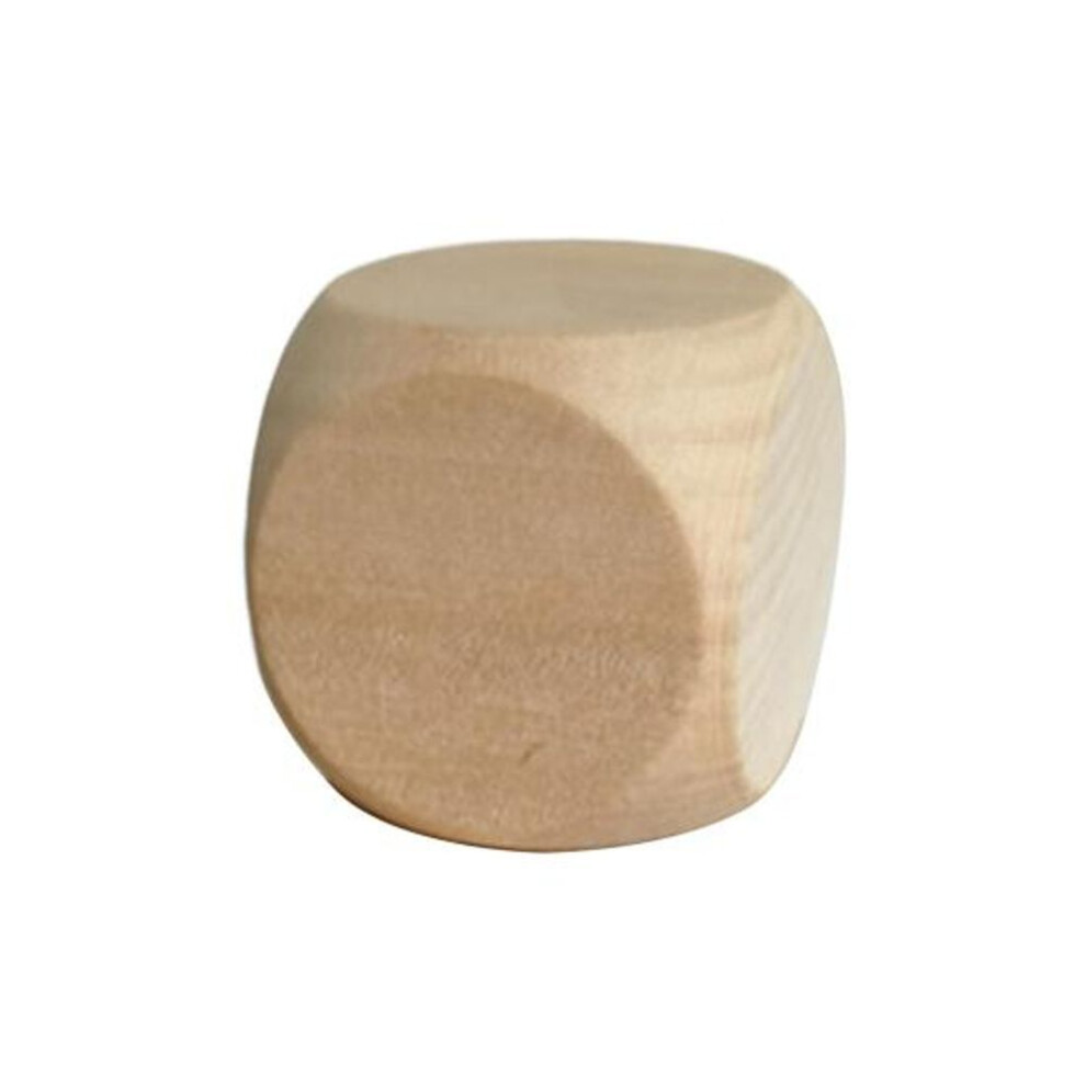 (as the picture, 6 cm) 5/6/7/8cm Wooden Dice Rounded Corner Six-sided Giant Dice Diy Hand Painted Gaming Dice Heavy Duty Block Cube Game Night Props