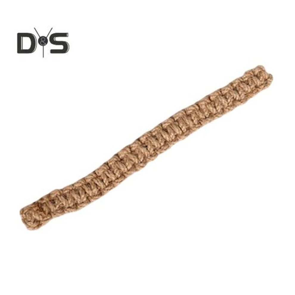 (brown) Jute Braided Curtain Holdback Rope Curtain Tiebacks Classic Style Decorative Curtain Holdbacks Home Decoration