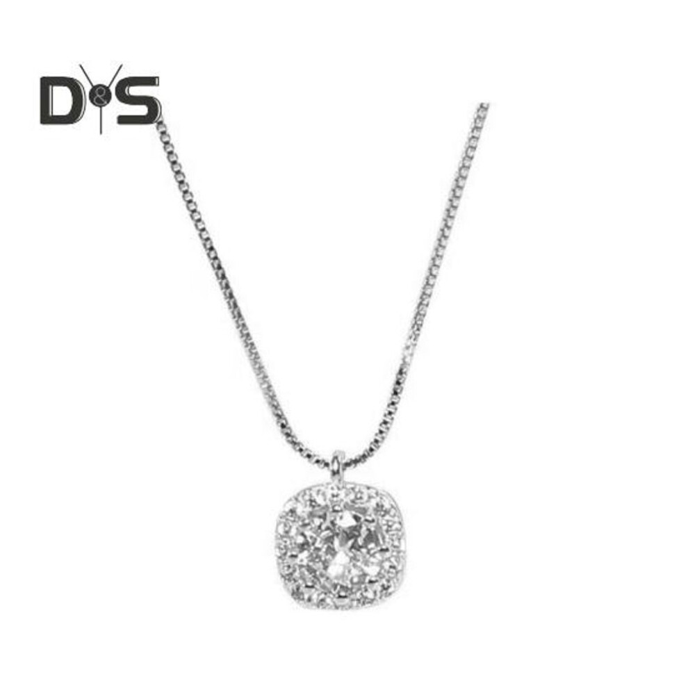 (silver) Teardrop Choker Necklace Cubic Zirconia Sparkling Diamond Necklace Crystal Rhinestone Glitter Necklace Jewelry Mother's Day Anniversary Birthday