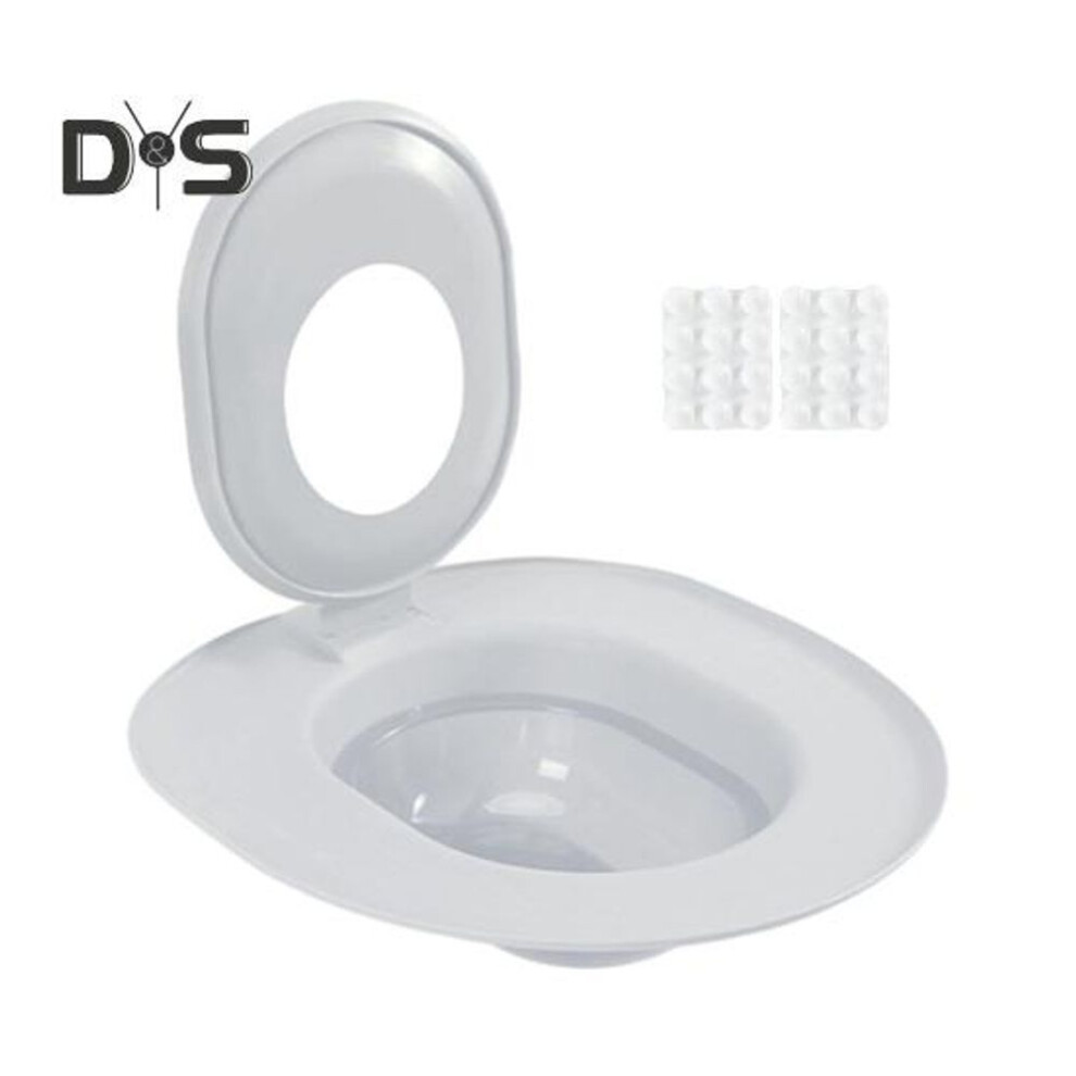 (grey) Cat Toilet Trainer Kit Universal Urinal Seat Potty Cat Toilet Training System Reusable Cat Toilet Training Seat Tool For Pet Cleaning