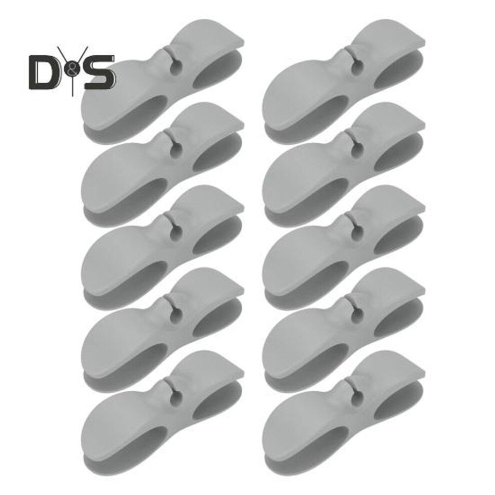 (grey, 10pcs) 10pcs Kitchen Appliance Cord Organizer Adhesive Small Home Appliances Cord Winder Wrapper Keeper Stick-on Pressure Cooker Mixer Coffee Maker Cable