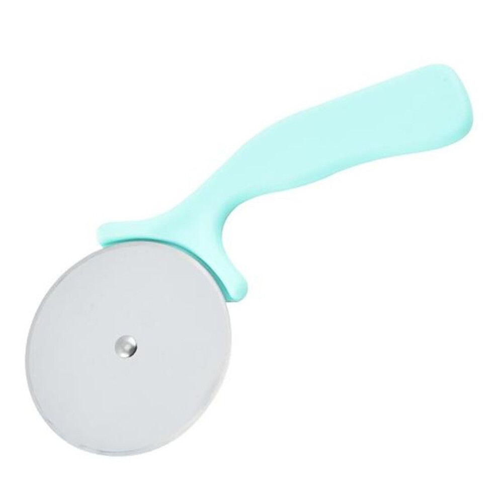 (blue) Bakery Tool Pizza Cutter Round Universal Cutters Pastry Roller
