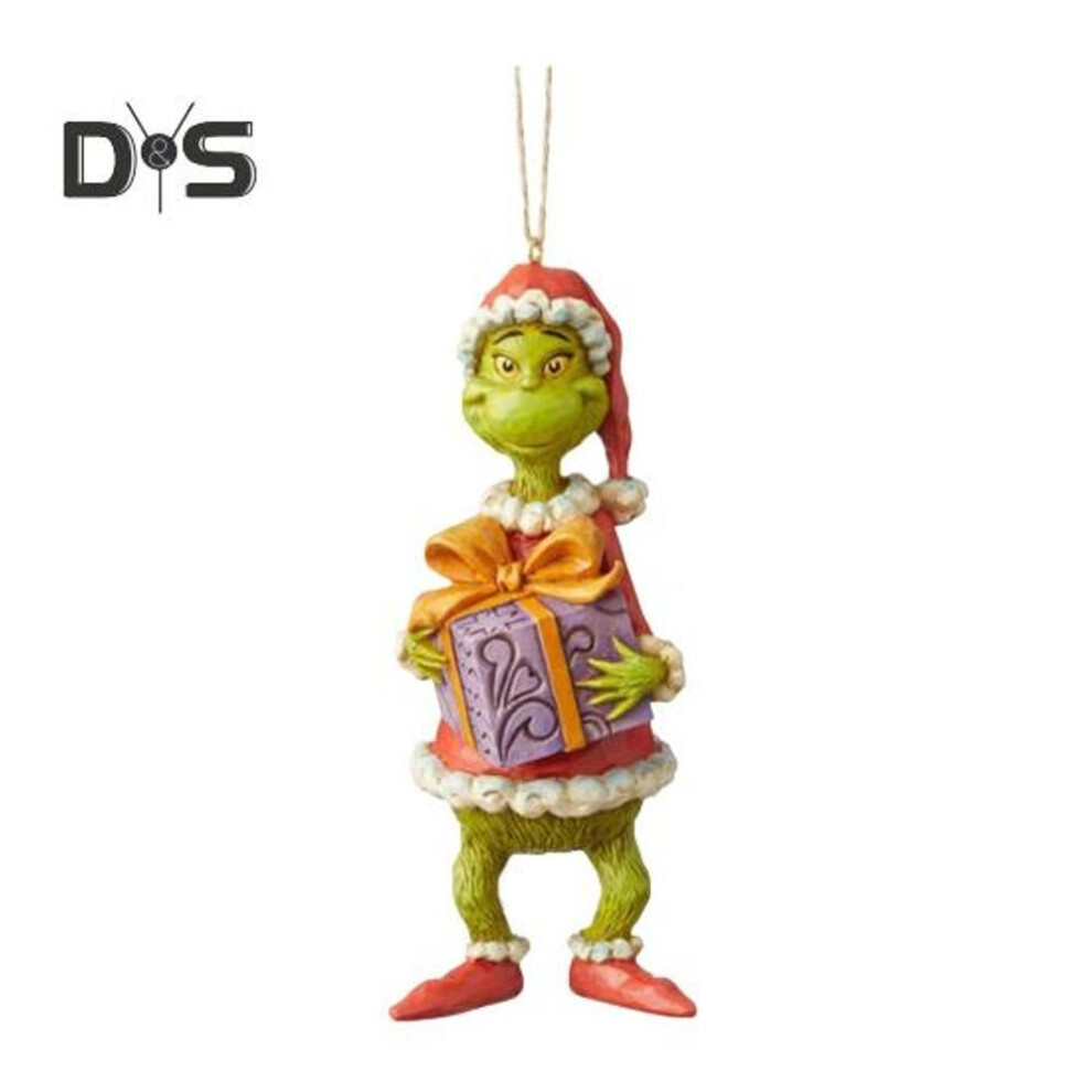 (as the picture, 3) Christmas Doll Ornaments Cute Resin Christmas Tree Hanging Decoration Winter Home Holiday Figurine for Party Decor