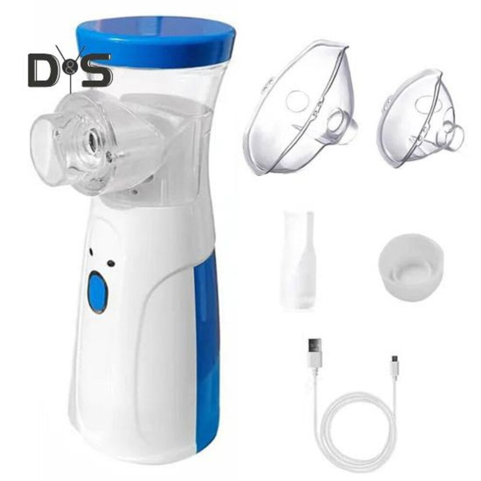 Portable Nebulizer Machine Battery Powered User-Friendly Design Adjustable Low Noise Handheld Mesh Nebulizer for Kids Adults