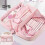(black) Pencil Case Multi-layer Storage Large Opening Design Pen Slots Pencil Case Students Office Workers Learning Supplies 8