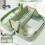 (black) Pencil Case Multi-layer Storage Large Opening Design Pen Slots Pencil Case Students Office Workers Learning Supplies 6